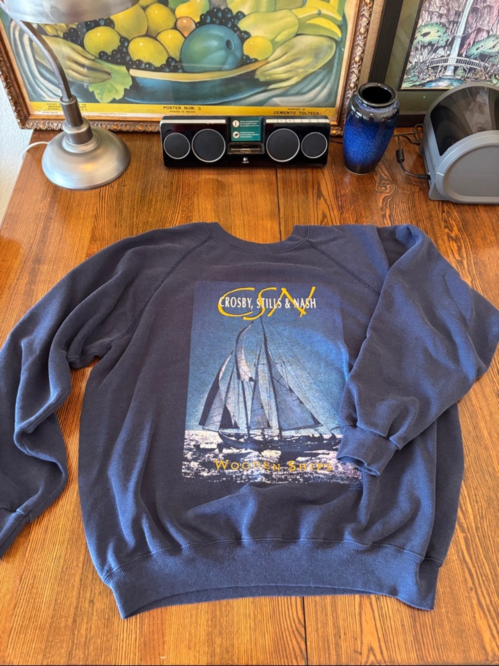 Crosby Stills & Nash Vintage Sweatshirt